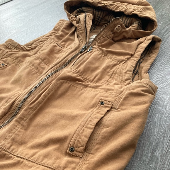 Territory Ahead Canvas Hooded Vest S 